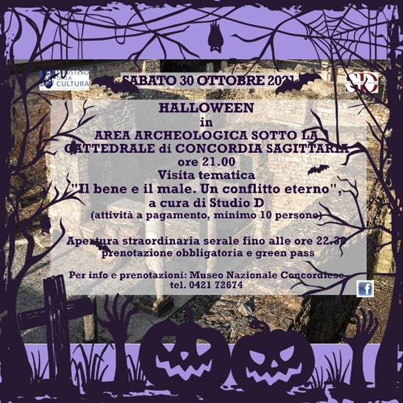 HALLOWEEN 2021 | Area Archeologica sotto la Cattedrale